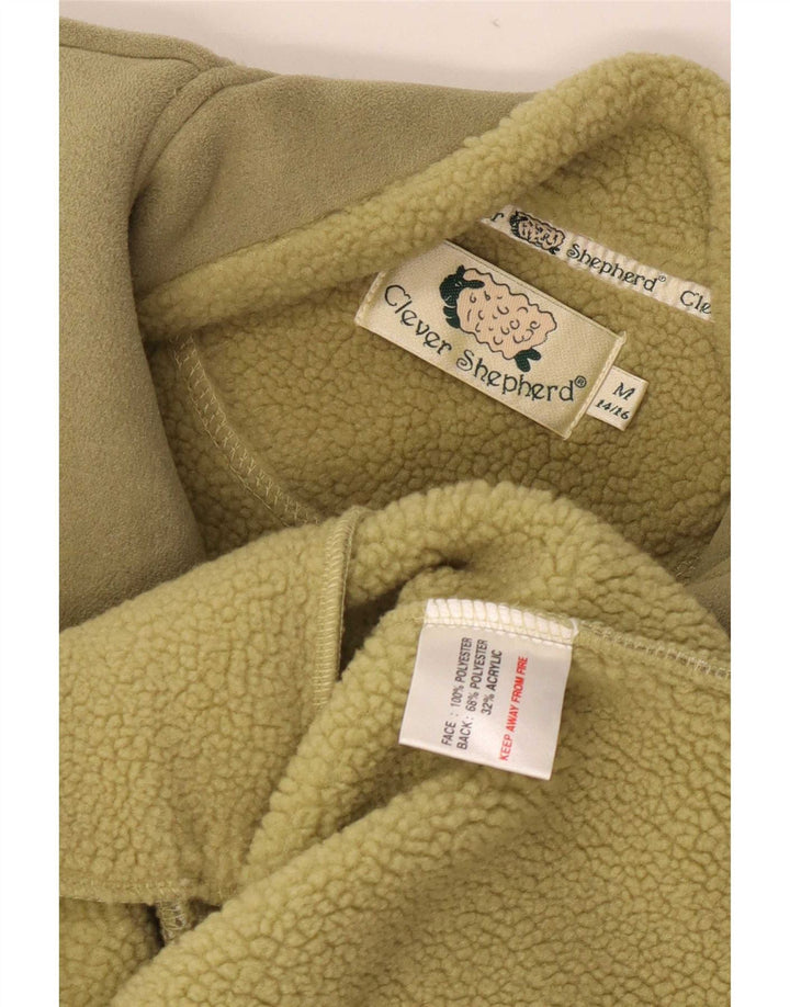Clever Shepherd Damen Sherpa-Gilet UK 14/16 Medium Khaki Polyester