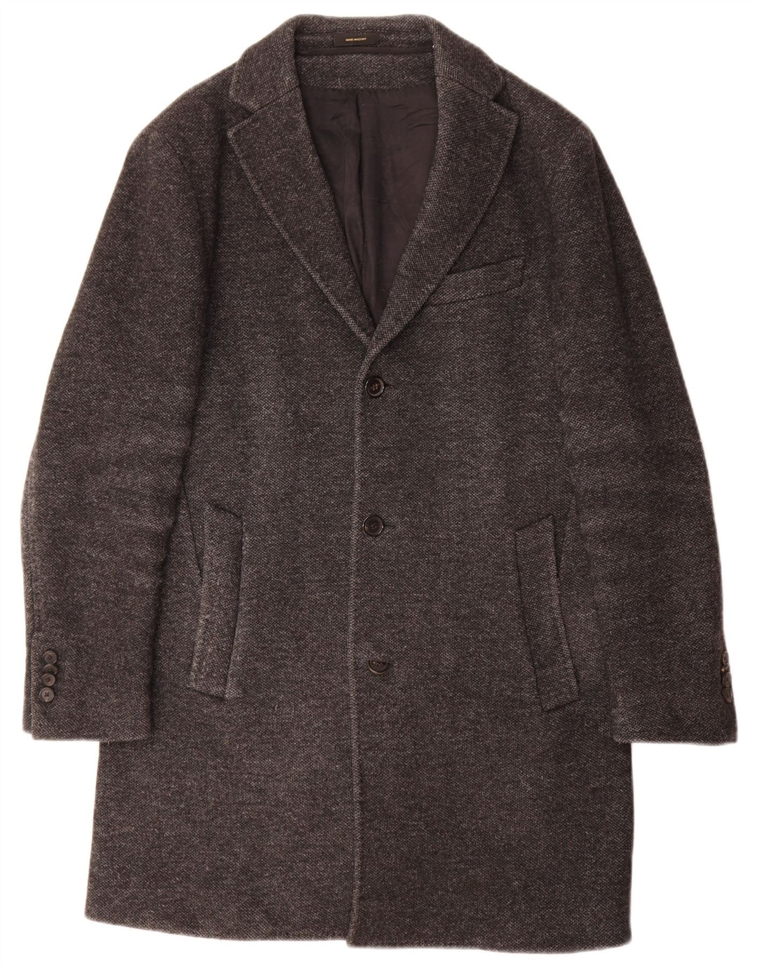 Massimo Dutti Herrenmantel EU 48 Mittelgrau
