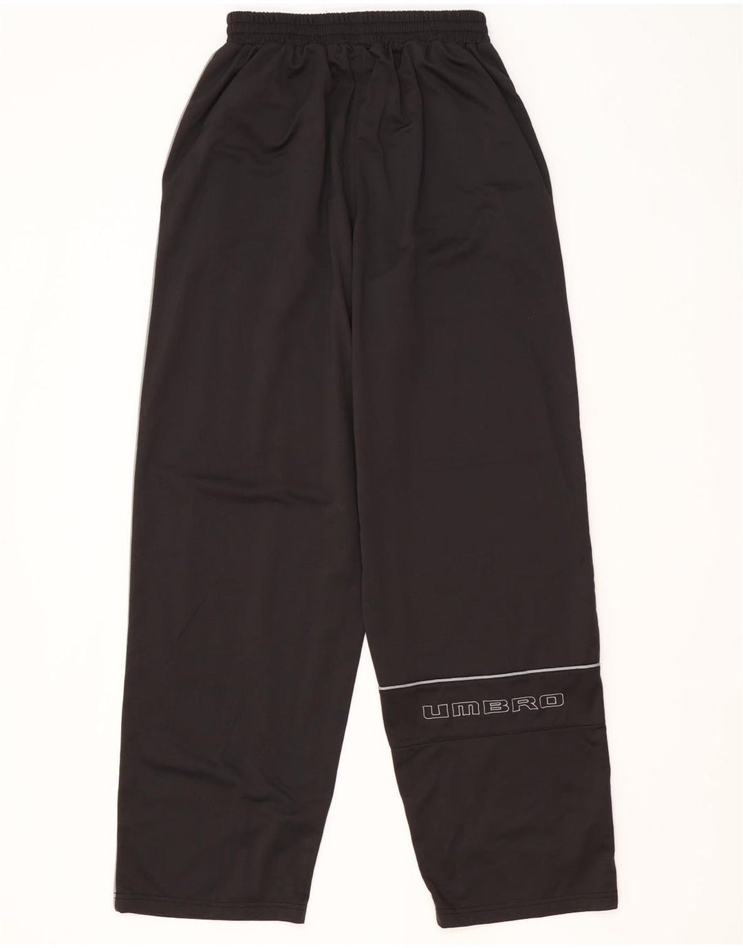 Umbro Herren-Trainingshose mit Grafik, mittelschwarzes Polyester