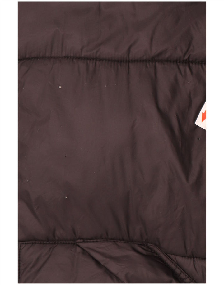 Barbour Herren-Jacke mit Kapuze, gepolstert, UK 42, XL, Schwarz, Polyamid