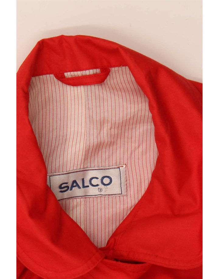 Salco Damen Trenchcoat UK 12 Mittelorange