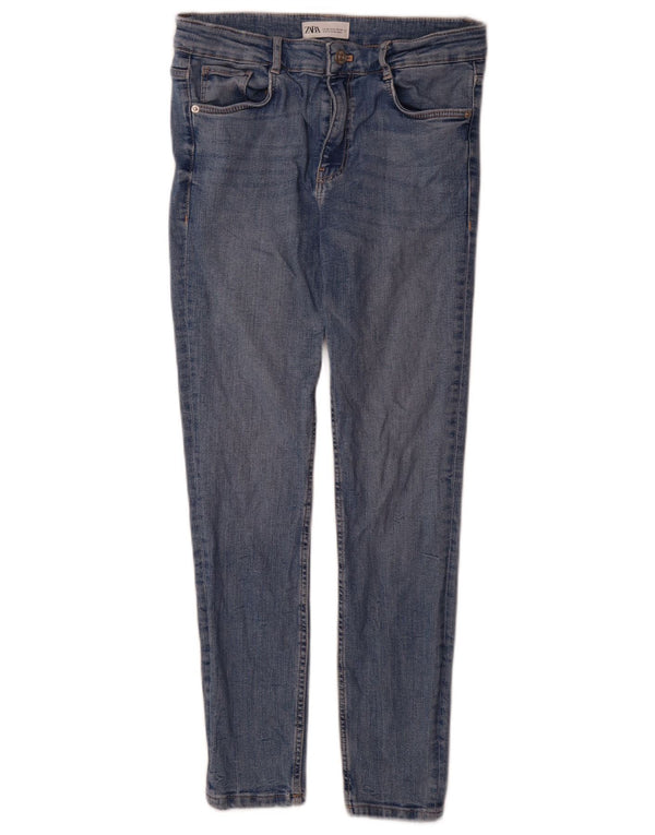 Zara Damen Skinny Jeans EU 38 Small W28 L28 Blau