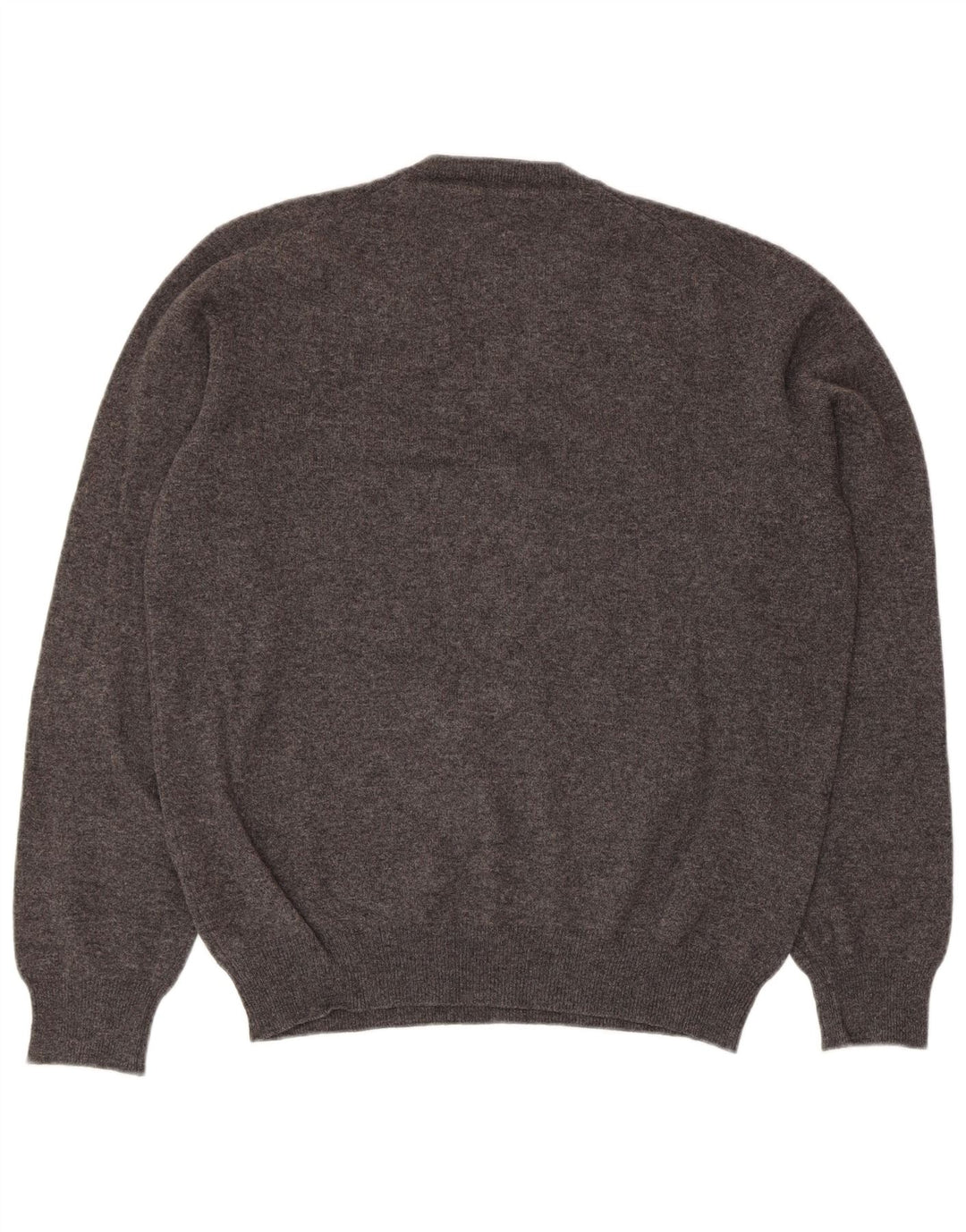 CONRAD HASSELBACH SHOES&GARMENT Herren Pullover mit V-Ausschnitt Mittelgrau