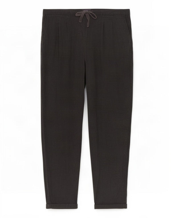 Marks & Spencer Damen Tapered Chinohose UK 16 Large W34 L26 Schwarz