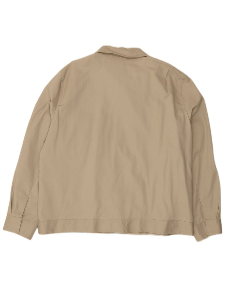 Marks & Spencer Herren Autograph Utility Jacke UK 44 2XL Beige Baumwolle