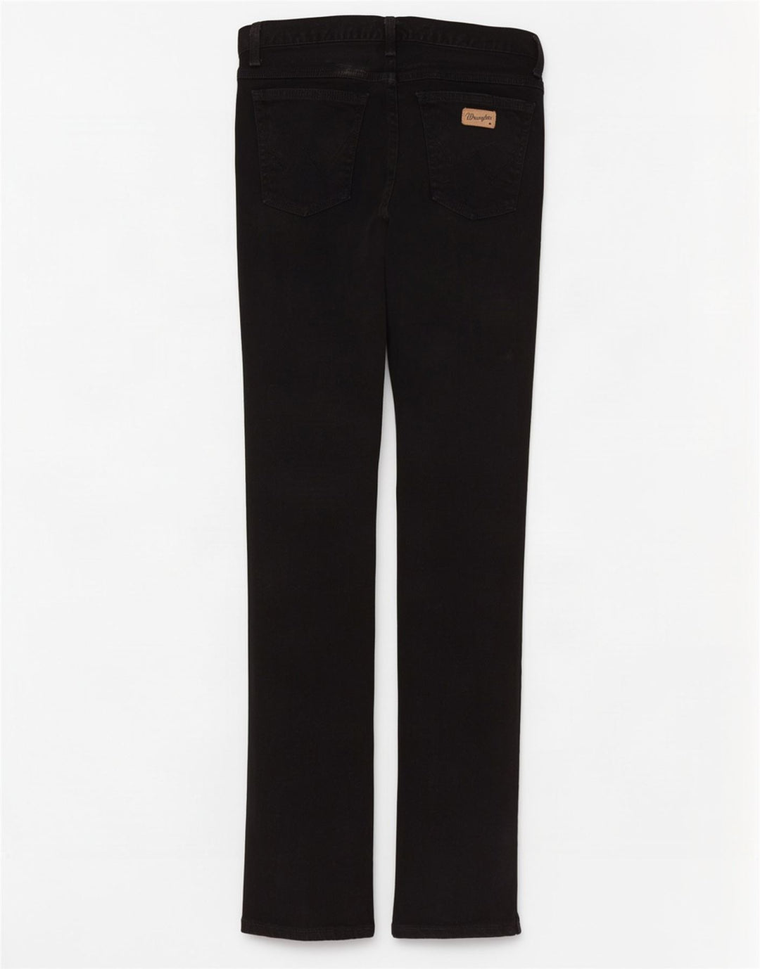 Wrangler Herren Slim Straight Jeans W32 L32 Schwarze Baumwolle