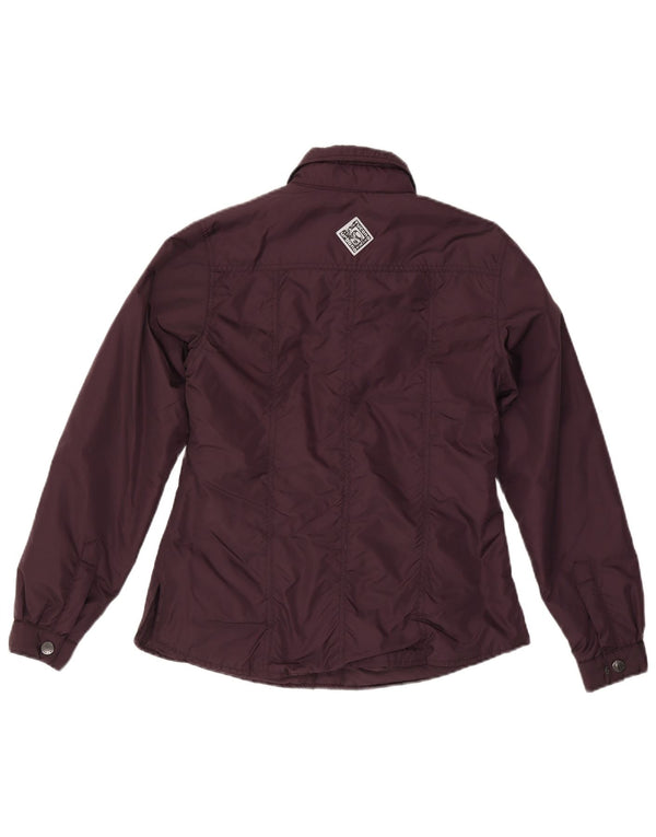 Tucano Urbano Damen Utility-Jacke UK 14 Medium Lila Polyamid