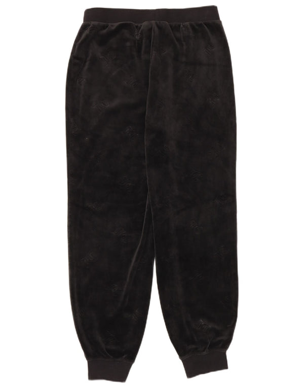 Juicy Couture Damen-Trainingsanzug mit Grafik, Jogginghose, Größe 44, mittelschwarz