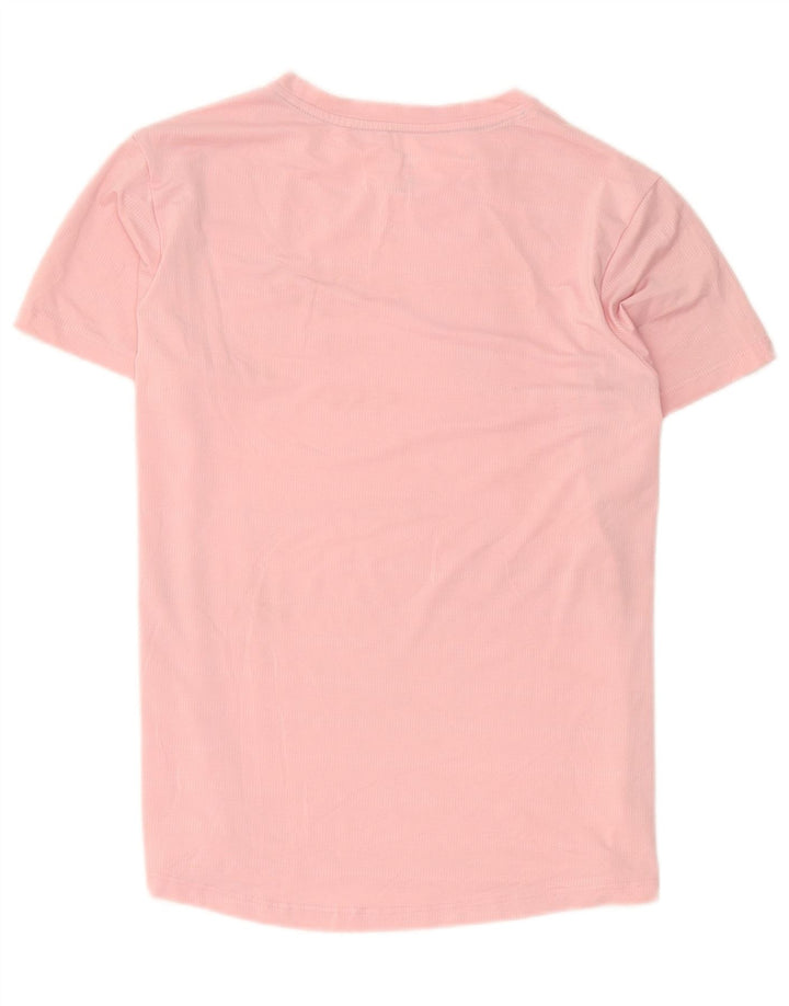 Nike Herren Dri Fit T-Shirt Top 2XL Rosa Polyester