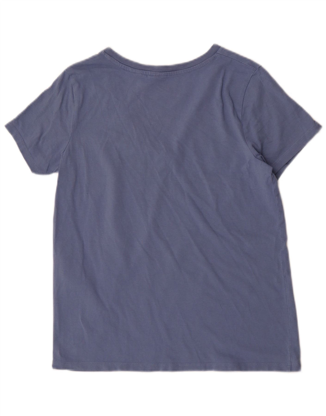 Levi's Damen T-Shirt Top UK 12 Mittelblaue Baumwolle