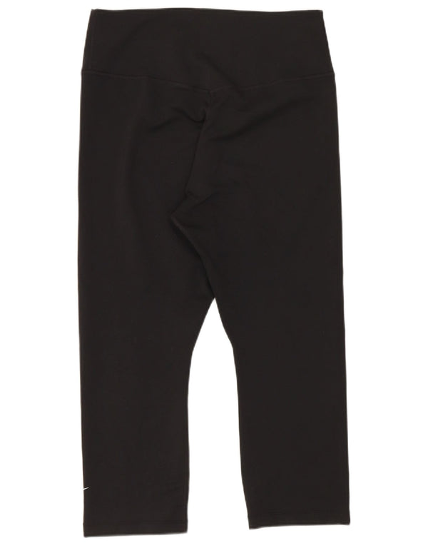 Nike Damen Capri-Leggings Medium Schwarz