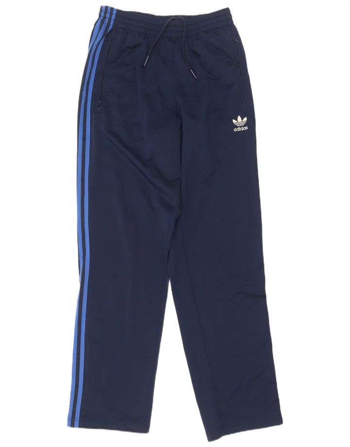 Adidas Herren-Trainingshose, klein, marineblau, Polyester