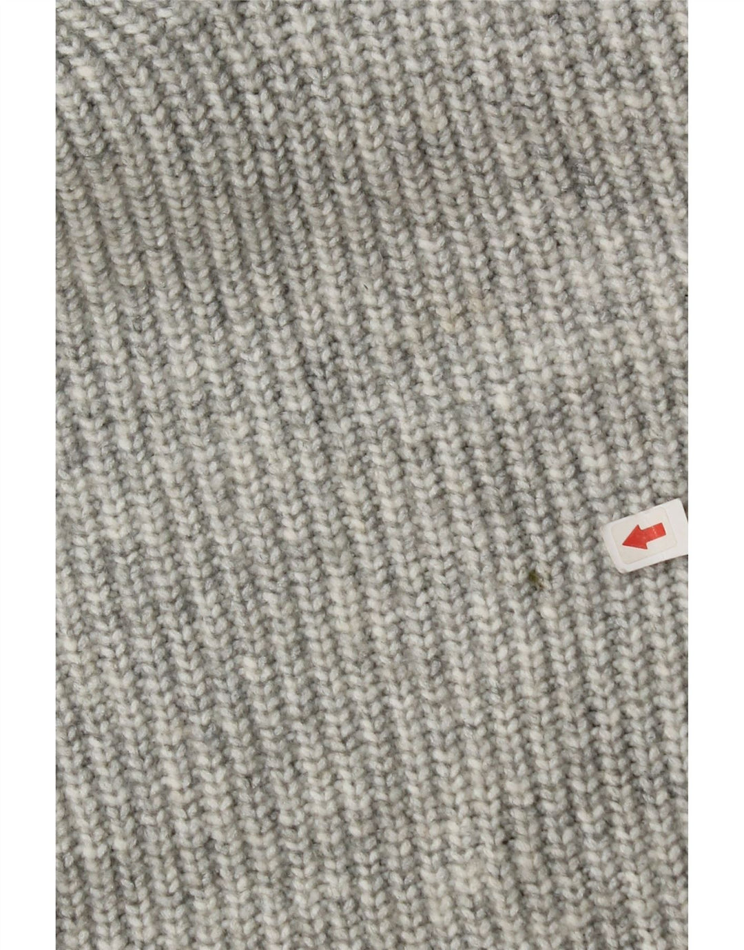 Marks & Spencer Damen-Pullover mit V-Ausschnitt, UK 14, Mittelgrau, Polyester