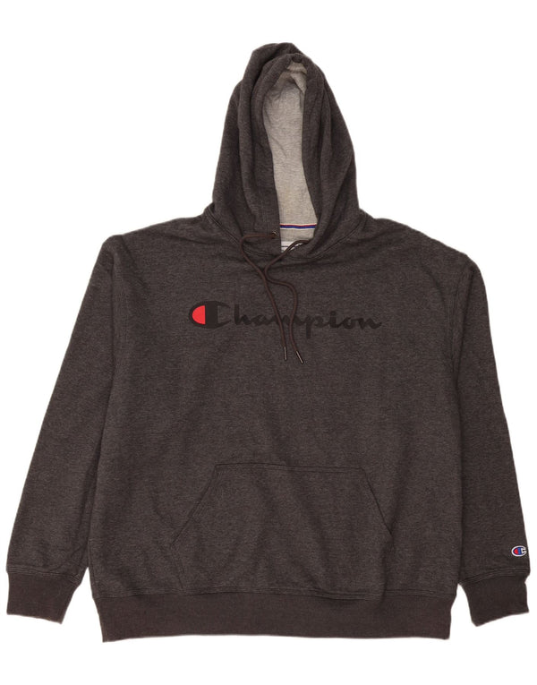 Champion Herren Graphic Hoodie Pullover XL Grau Baumwolle