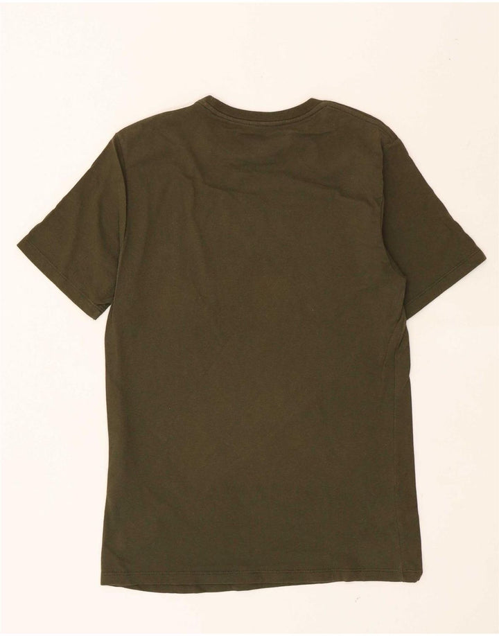 LEVI'S Mens Graphic T-Shirt Top Small Green Cotton