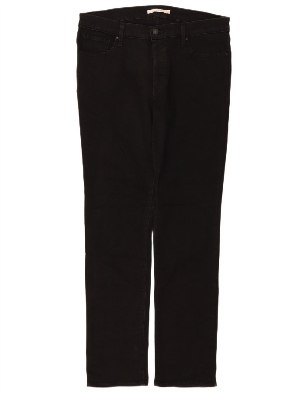 Levi's Damen 312 Shaping Slim Jeans W32 L32 Schwarze Baumwolle