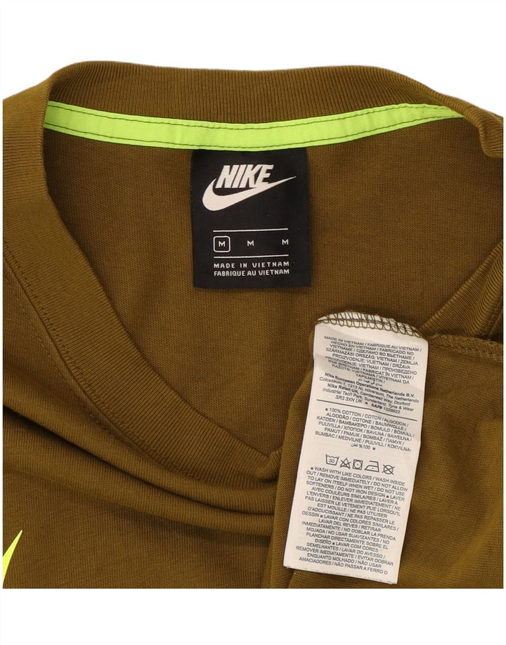 Nike Herren-T-Shirt mit Grafik, mittlere Khaki-Baumwolle