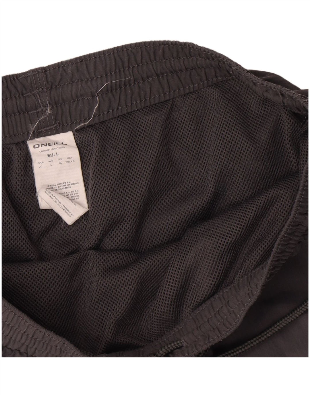 O'Neill Herren-Sportshorts, Größe L, Grau, Polyamid