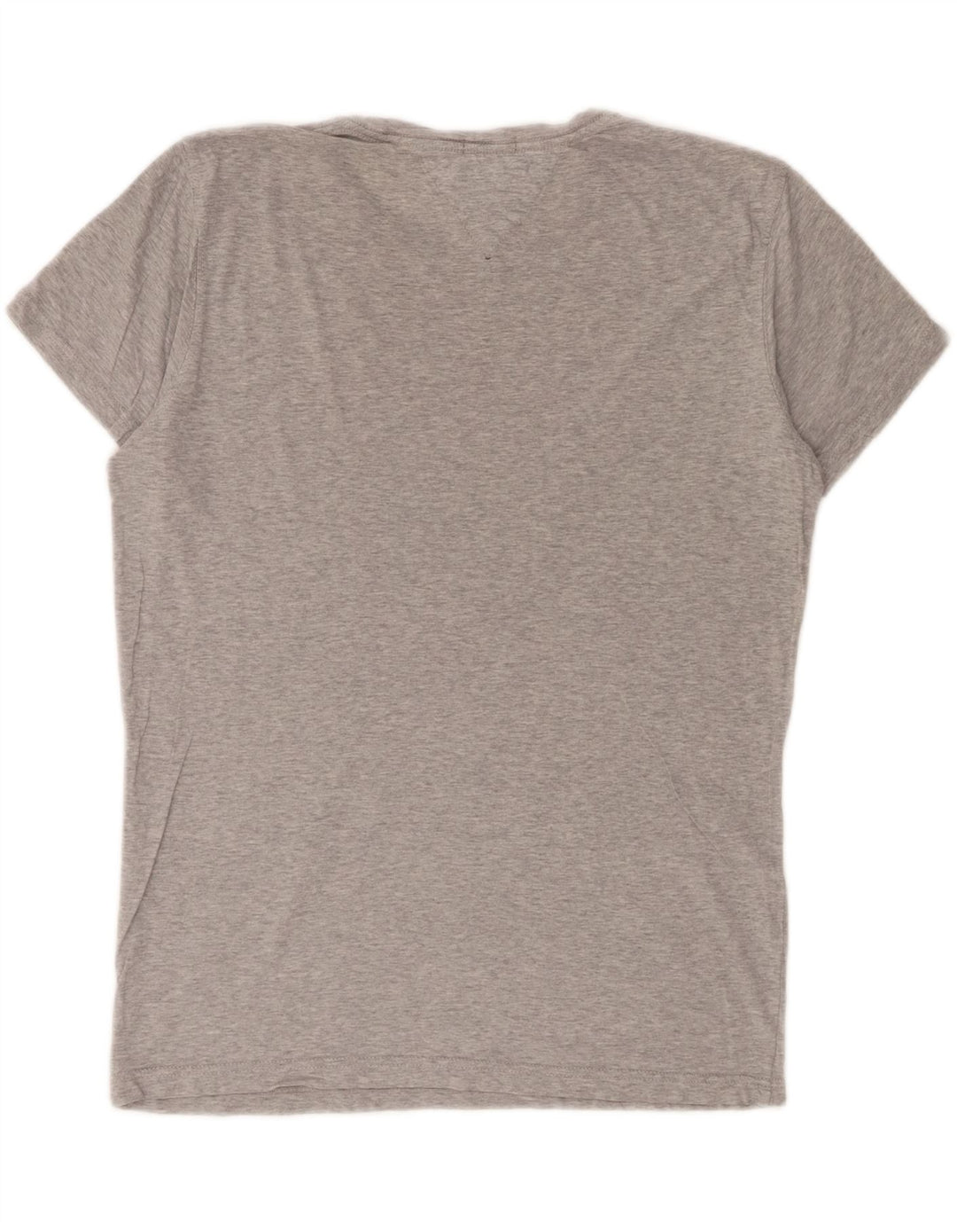 TOMMY HILFIGER Mens Graphic T-Shirt Top Medium Grey Vintage Tommy Hilfiger and Second-Hand Tommy Hilfiger from Messina Hembry 