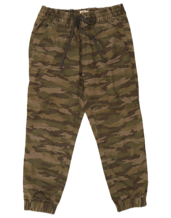 Levi's Damen-Jogginghose, Freizeithose, Größe M, W30, L25, Khaki-Tarnung