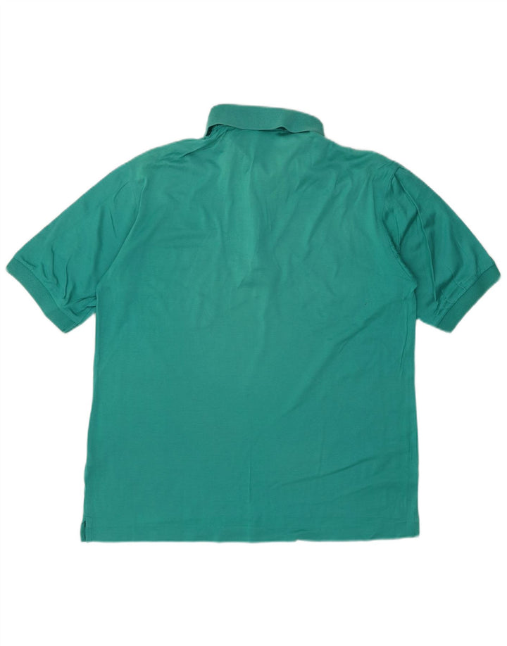 FILA Herren Poloshirt IT 46 Small Grün Baumwolle