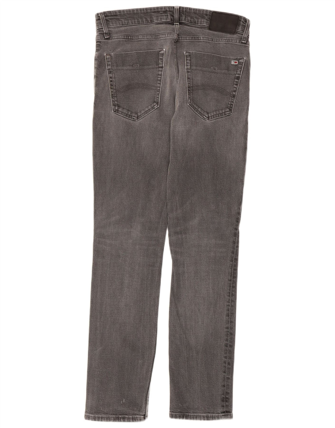 TOMMY HILFIGER Herren Scanton Slim Jeans W32 L30 Graue Baumwolle