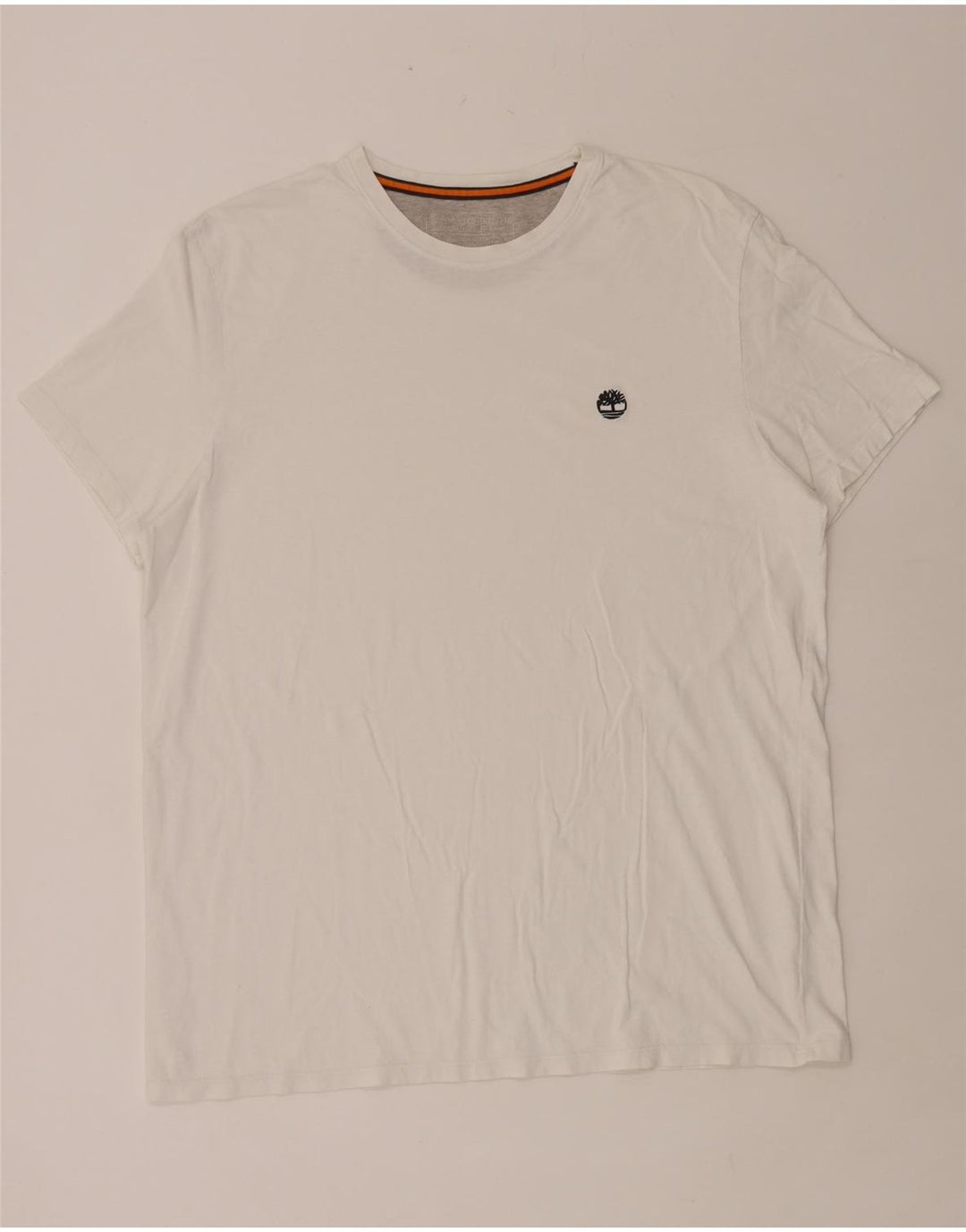 Timberland Herren Slim Fit T-Shirt Top 2XL Weiß