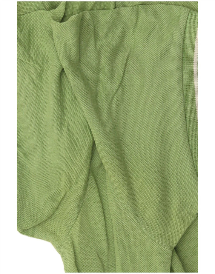 Fred Perry Herren-Poloshirt aus mittelgrüner Baumwolle