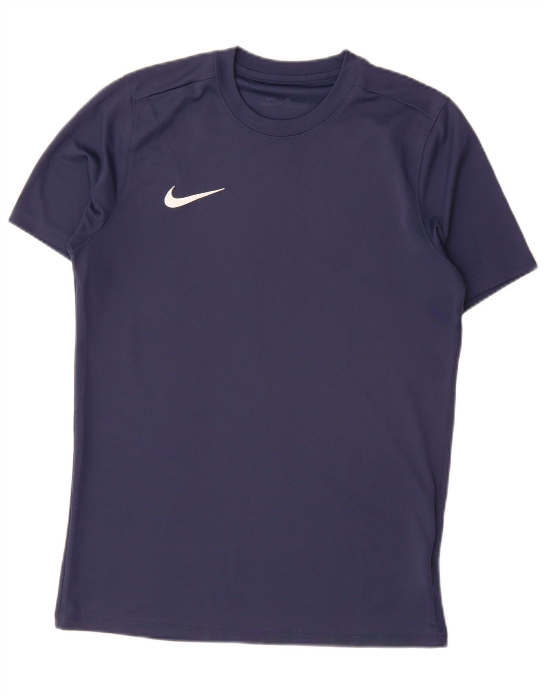 Nike Herren Dri Fit T-Shirt Top Mittel Marineblau Polyester