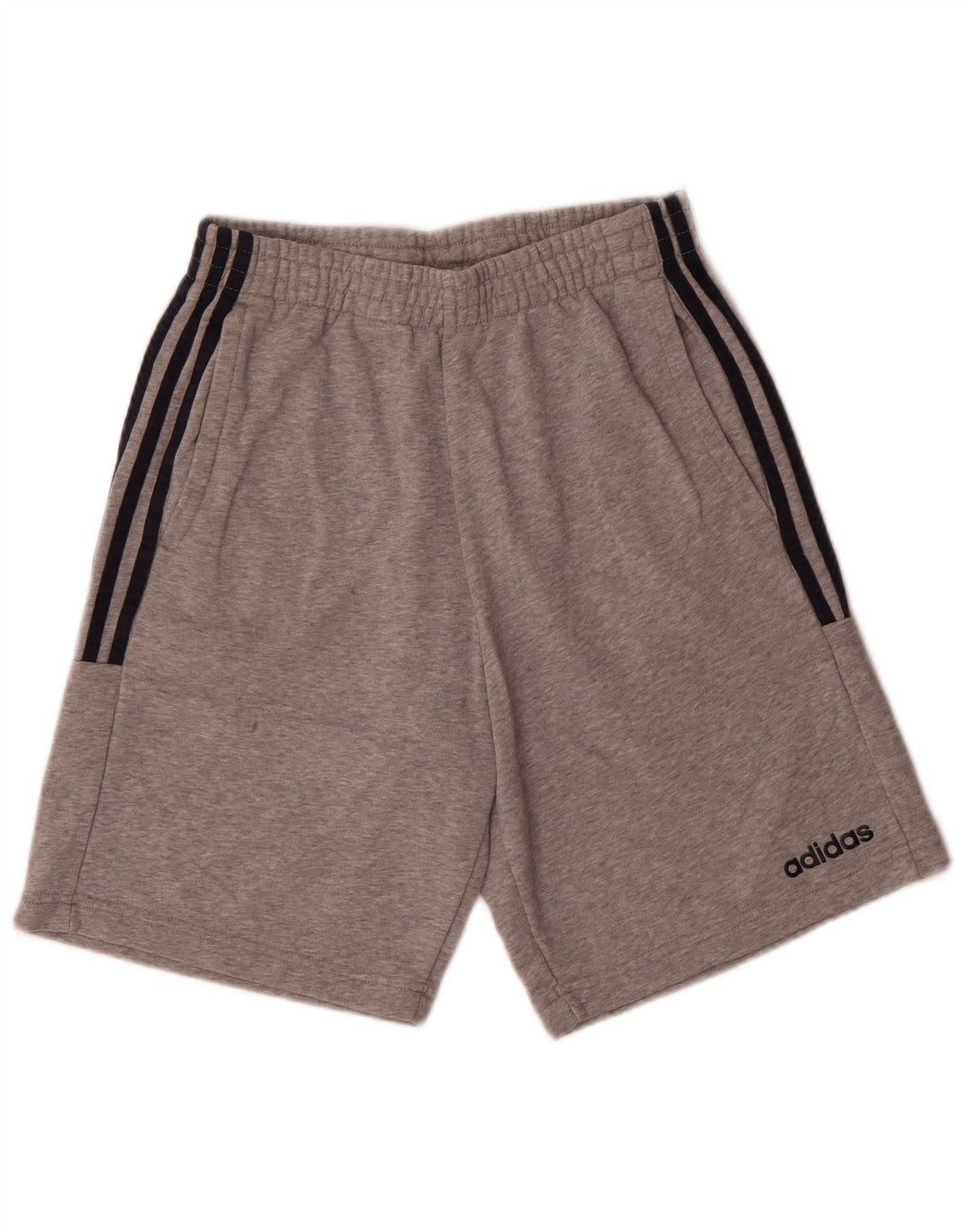 ADIDAS Herren Sport Shorts Kleine graue Baumwolle