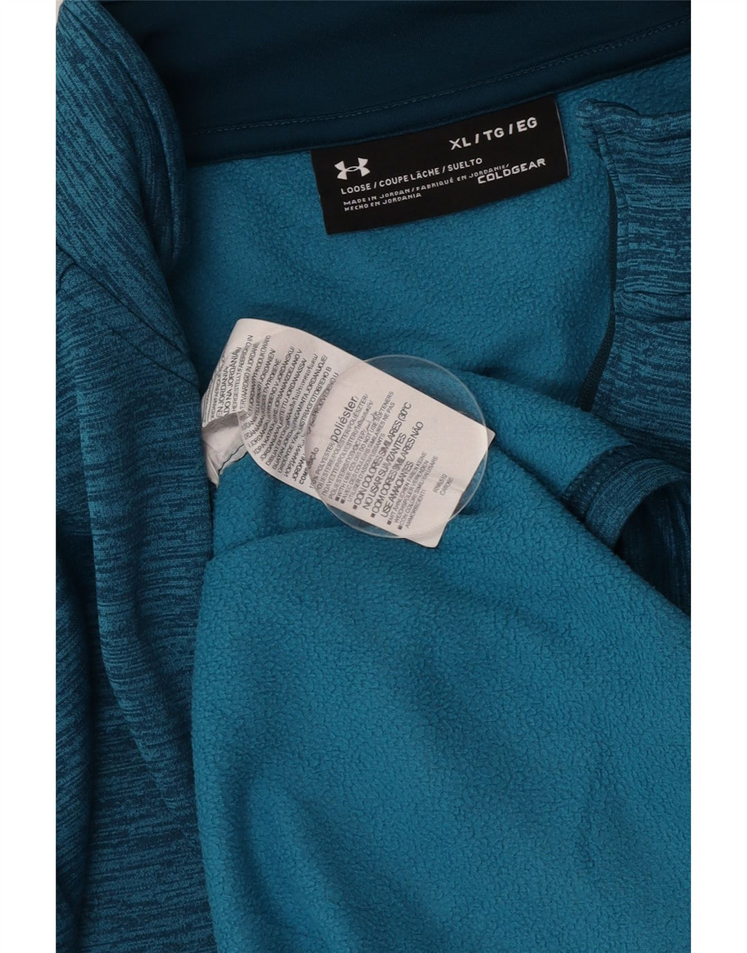 Under Armour Herren Cold Gear Loose Fit Pullover Trainingsanzug Top XL Blau