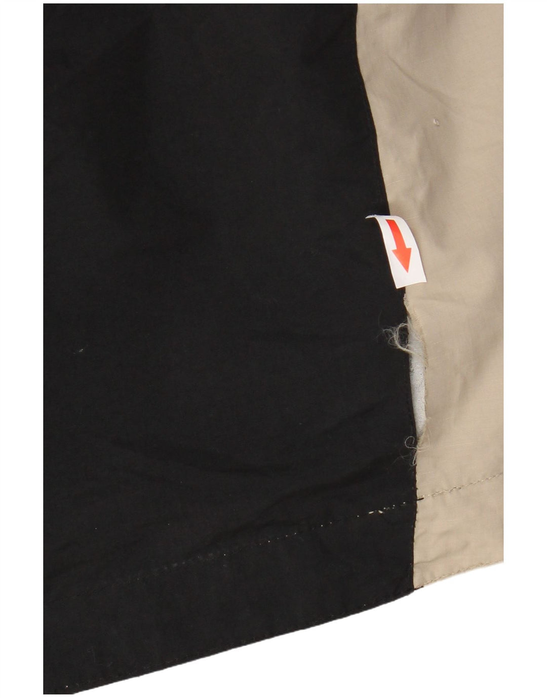 KAPPA Herren Loose Fit Windjacke UK 40 Large Schwarz Colourblock