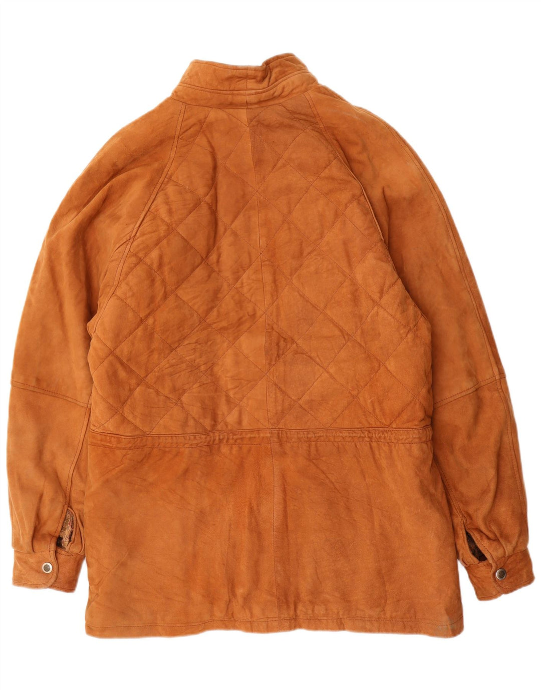 Vintage Herren Wildlederjacke UK 42 XL Braunes Leder