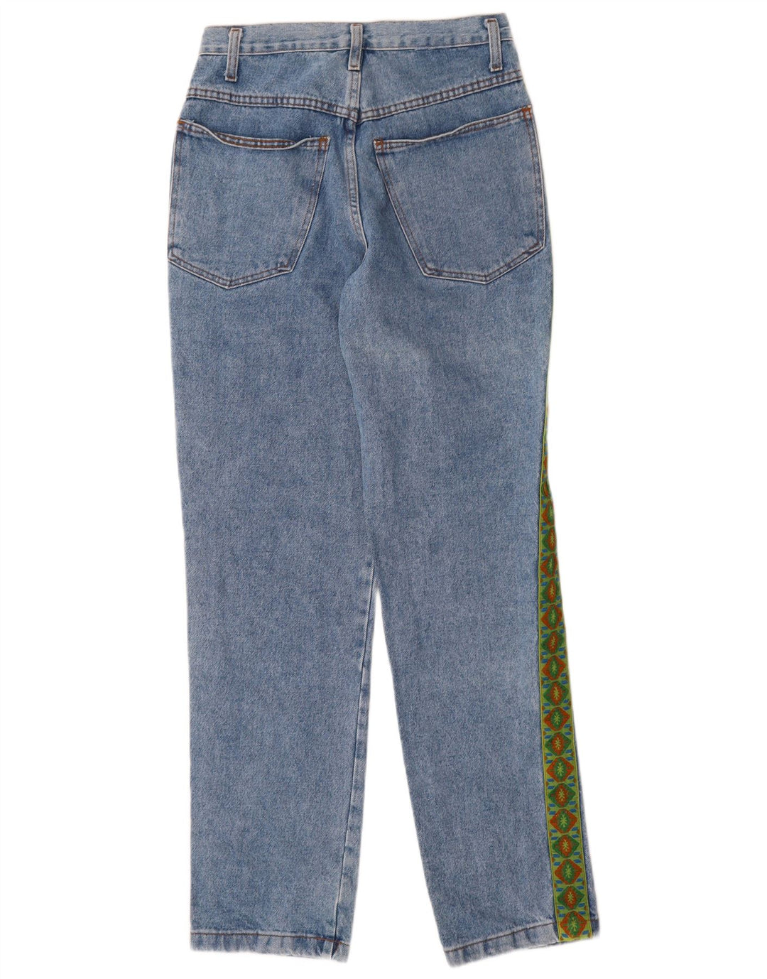 General Company Damen Straight Jeans W30 L33 Blau Geometrisch