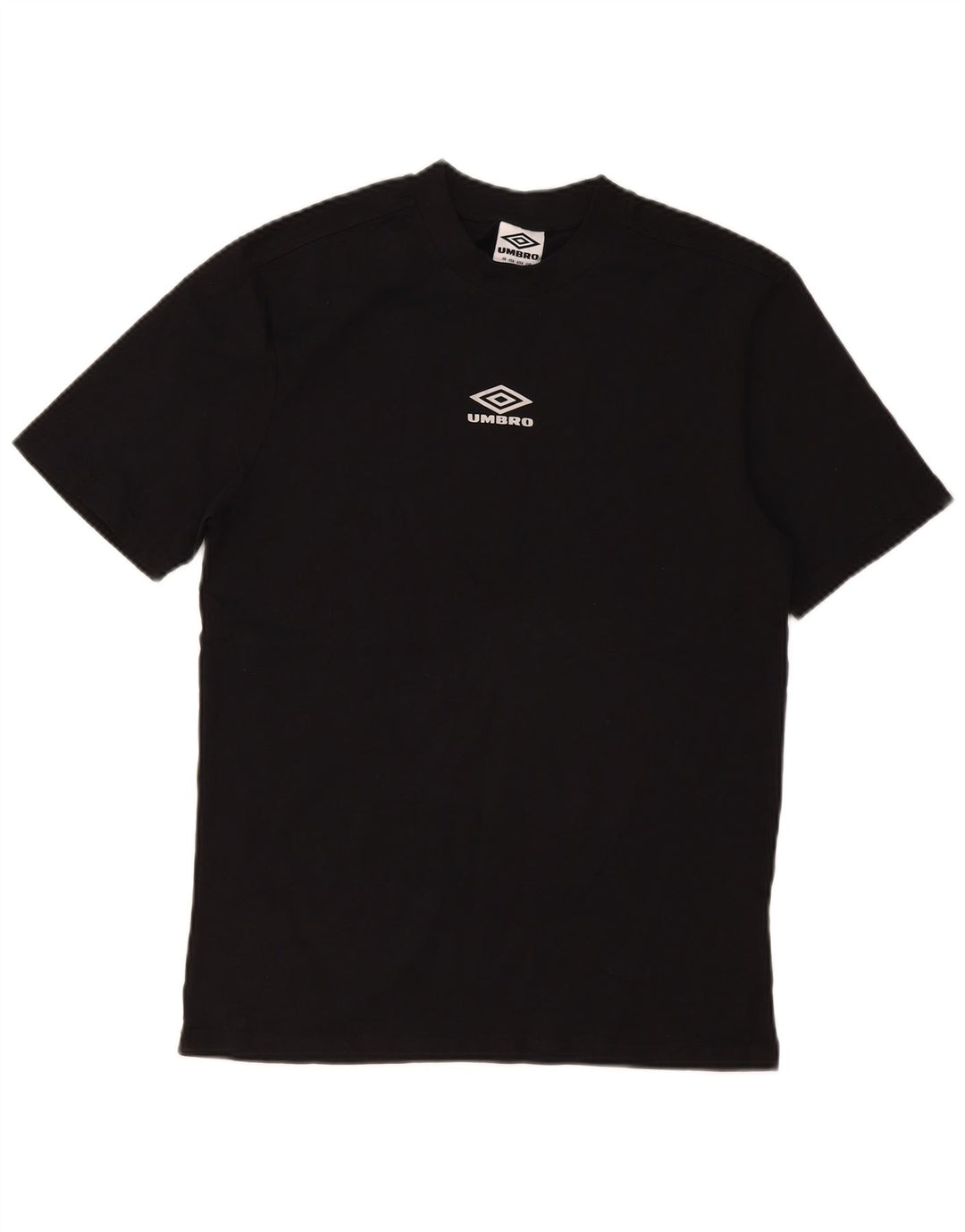Umbro Herren-T-Shirt mit Grafik, Größe S, schwarze Baumwolle