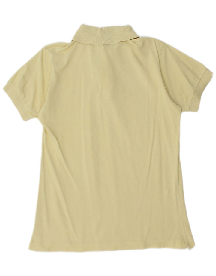 LACOSTE Herren-Poloshirt, Größe 3, klein, gelbe Baumwolle
