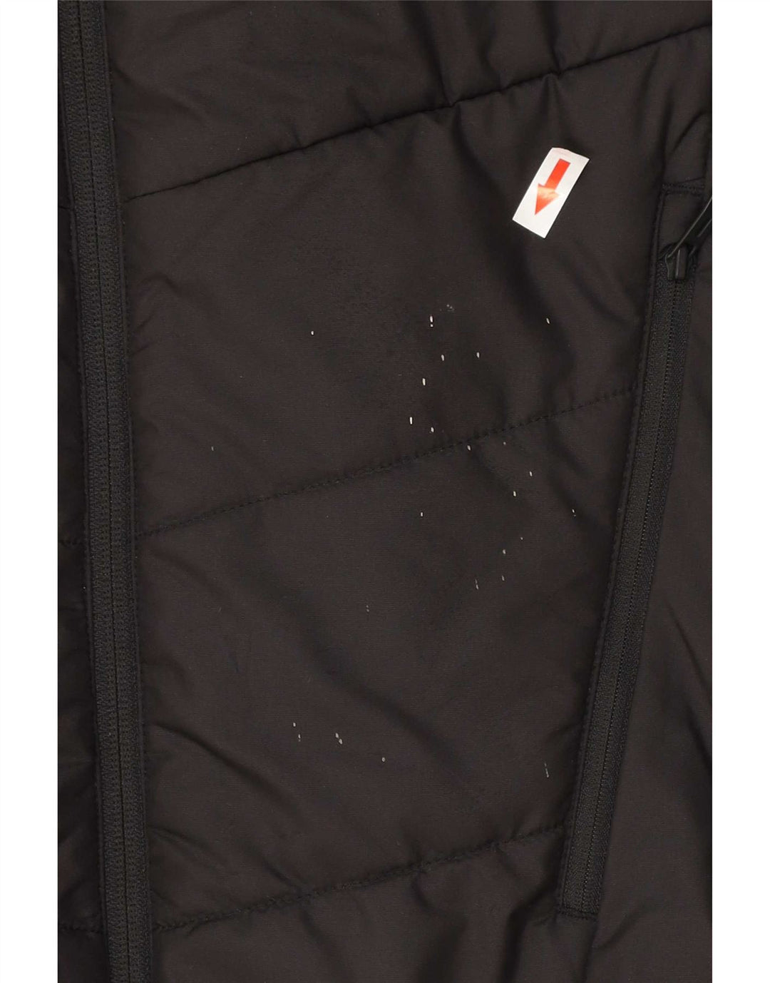 Puma Herren Graphic Hooded Wattierte Jacke UK 36 Small Schwarz Polyester