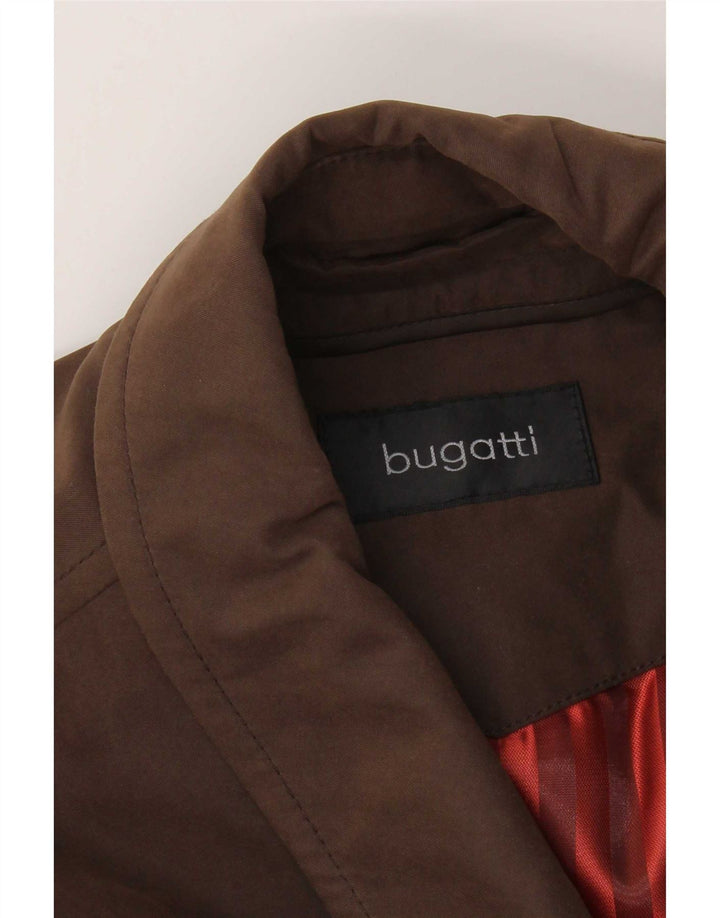 Bugatti Herrenmantel EU 54 2XL Braunes Polyester