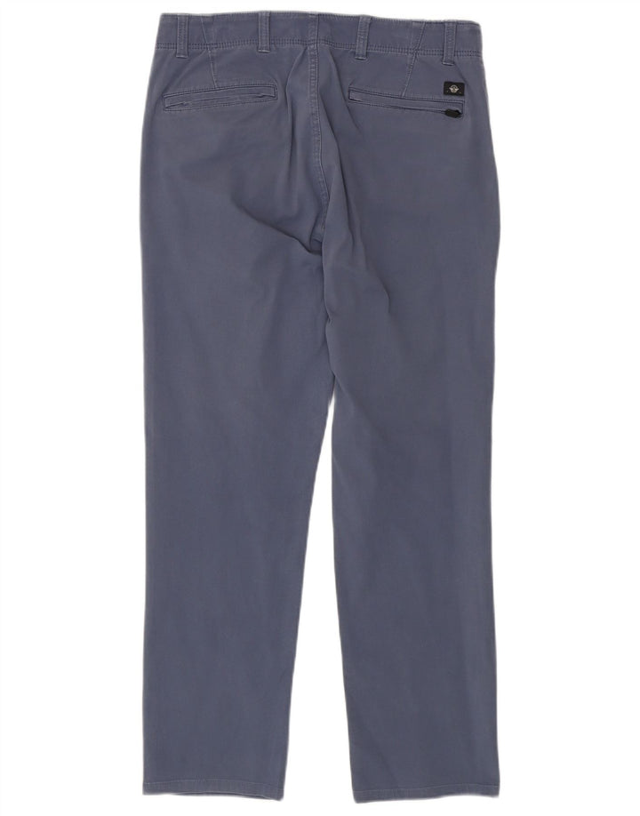 DOCKERS Gerade Chinohose für Herren, W31, L28, blaue Baumwolle