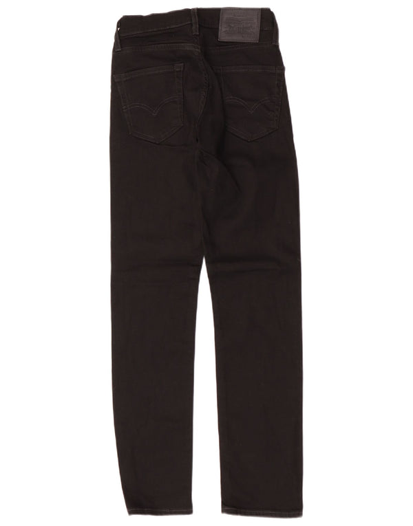 Levi's Damen 511 Slim Jeans W28 L30 Schwarz Baumwolle