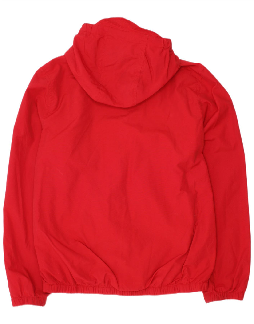 Lyle & Scott Jungen-Regenjacke mit Kapuze, 10–11 Jahre, rotes Polyester