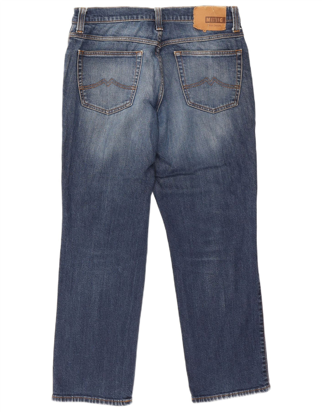 Mustang Herren Straight Jeans W36 L30 Blau