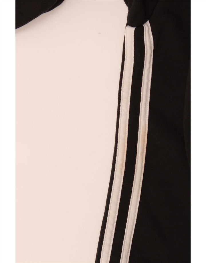 Adidas Damen-Sweatshirt in Übergröße, Gr. 10, Größe S, Schwarz, Farbblock