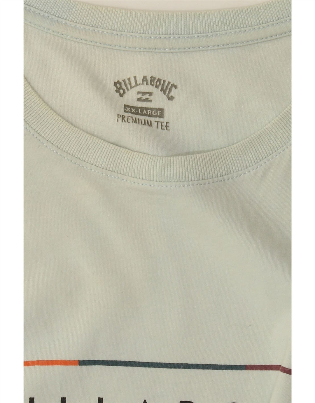 BILLABONG Herren Grafik T-Shirt Top 2XL Blau