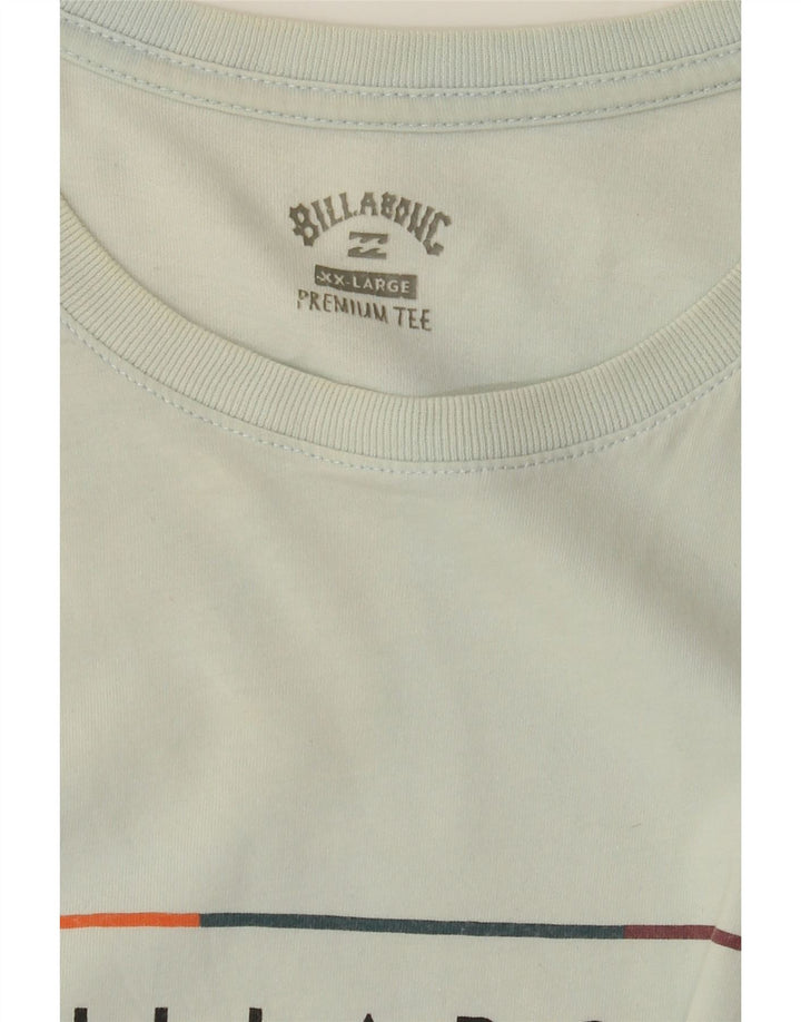 BILLABONG Herren Grafik T-Shirt Top 2XL Blau