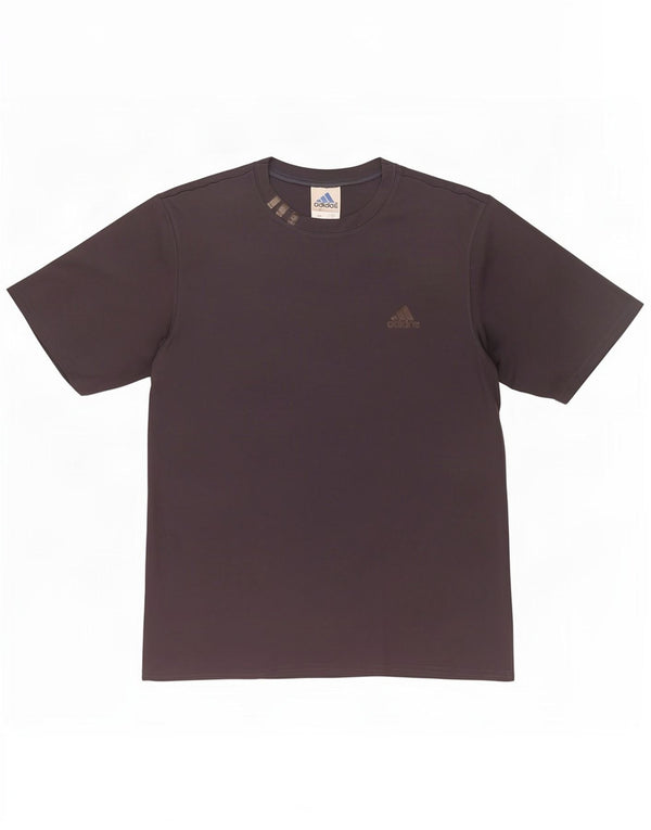 Adidas Herren T-Shirt Top Large Grau Polyester