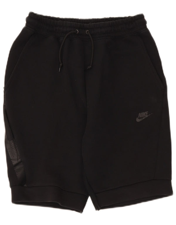Nike Sportshorts für Jungen, 12–13 Jahre, groß, schwarze Baumwolle