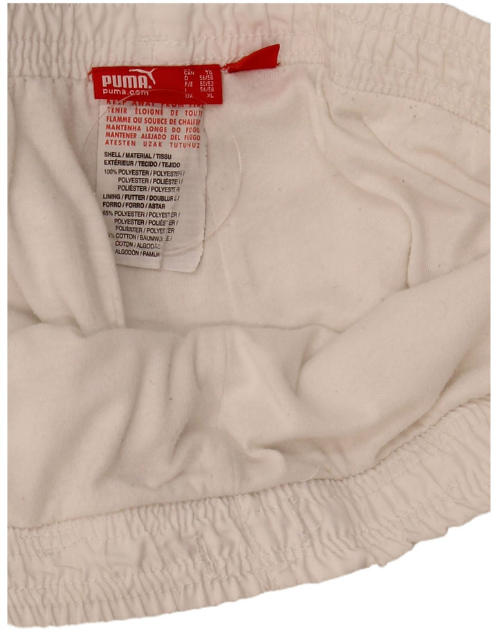 Puma Herren Graphic Sport Shorts XL Weiß Polyester