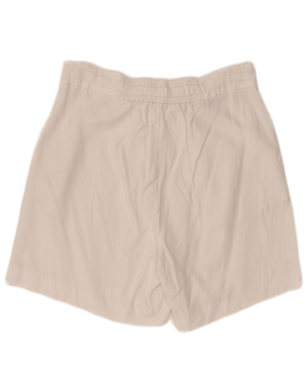 Benetton Damen Chinoshorts W28 Mittelweiß