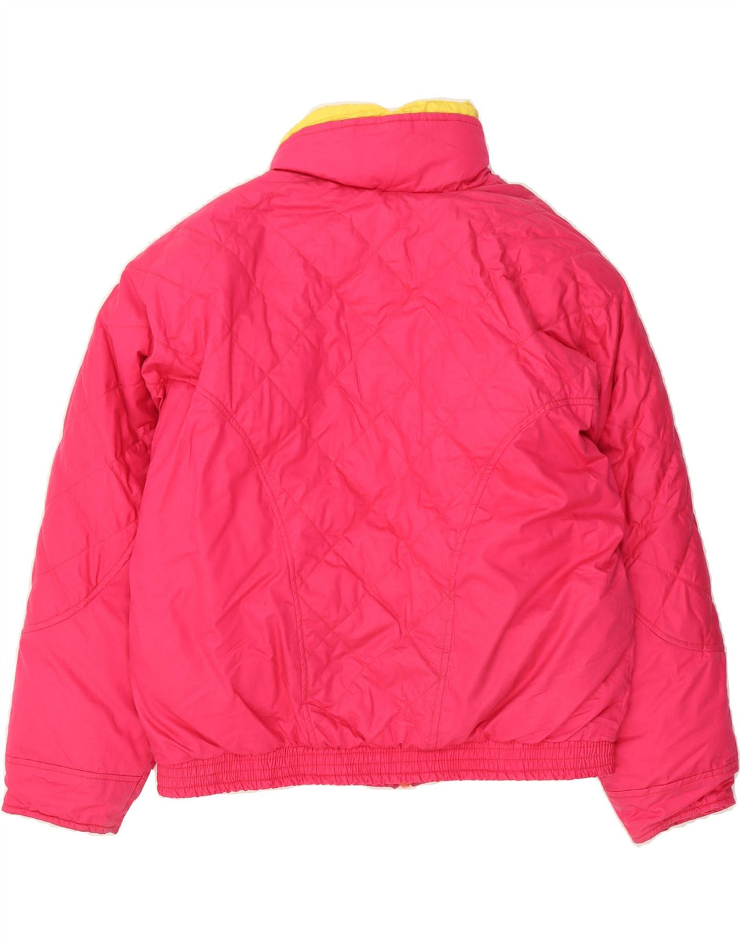 CIESSE PIUMINI Womens Padded Jacket IT 46 Large Pink Cotton Vintage Ciesse Piumini and Second-Hand Ciesse Piumini from Messina Hembry 